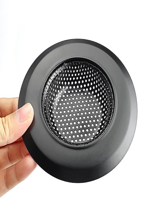 ccHuDE 2 Pcs 11.5cm Stainless Steel Sink Strainers Black Kitchen Sink Drain Strainers Food Catcher Strainers Small Drainer Baskets for Garbage Disposal - Image 5