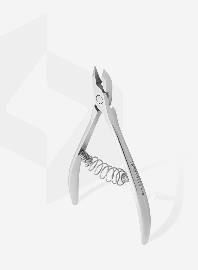 STALEKS PRO Professional Cuticle Nippers EXPERT 91 | 5 mm - Image 3