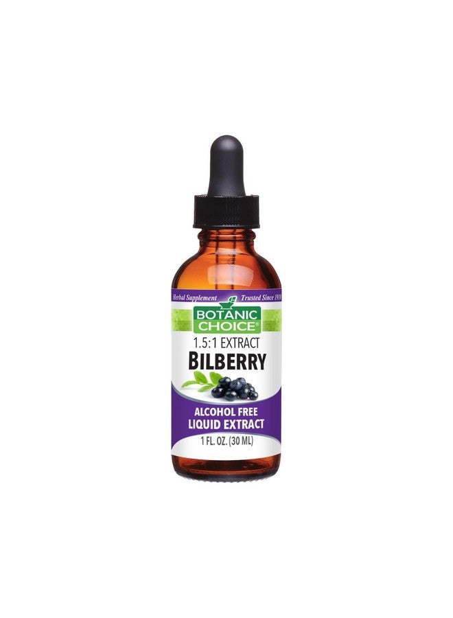 Botanic Choice Bilberry Alcohol Free Liquid Extract, 1 Fluid Ounce - Image 1