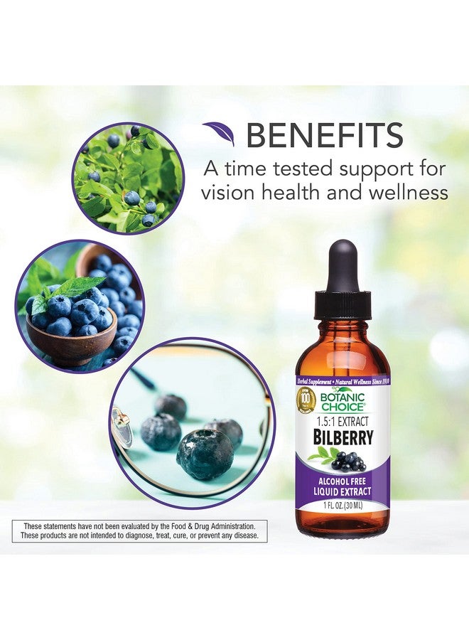Botanic Choice Bilberry Alcohol Free Liquid Extract, 1 Fluid Ounce - Image 3