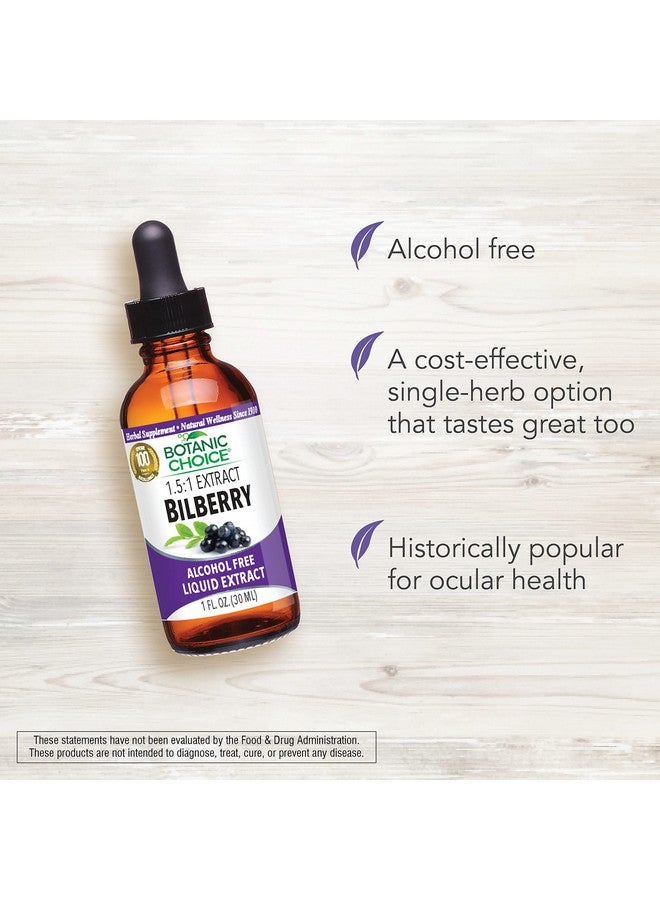 Botanic Choice Bilberry Alcohol Free Liquid Extract, 1 Fluid Ounce - Image 4