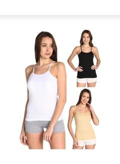 2433 Women's Seamless Rope Strap Mixed Color Undershirt 9 Pieces - pzsku/Z7F6FA4438D1BA56B601CZ/45/_/1730550514/ebd664bd-6156-425b-857a-1096e96433a5