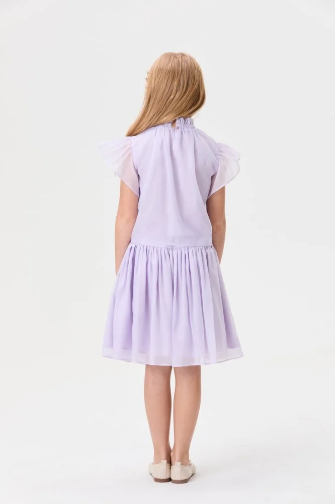 Tenda Blouse with ruffled sleeves