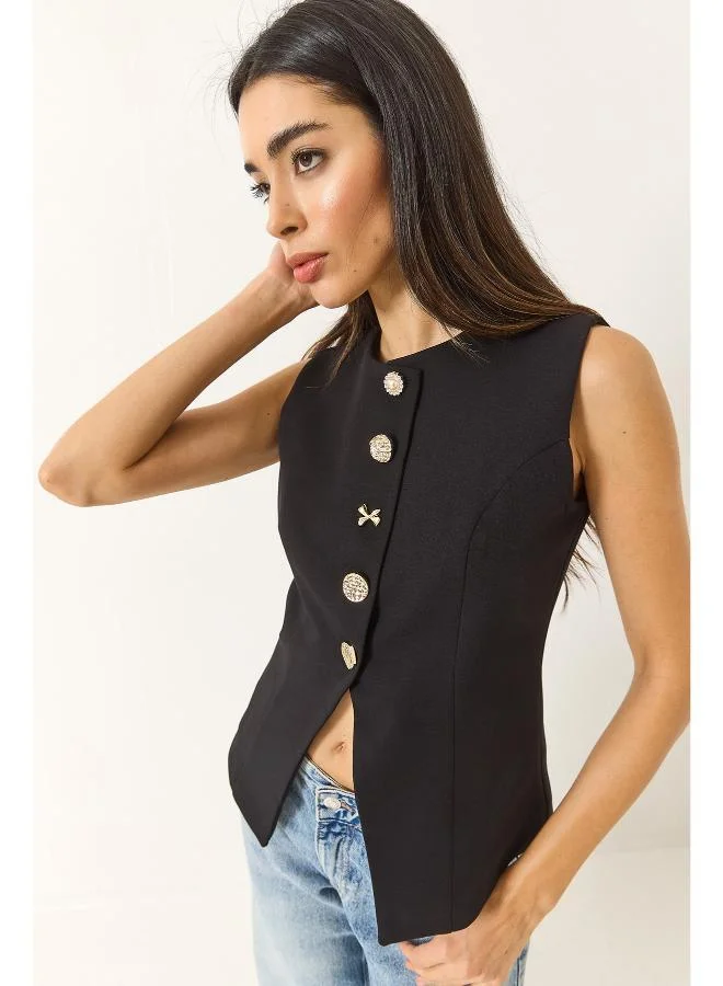 جينجر سترة بأزرار