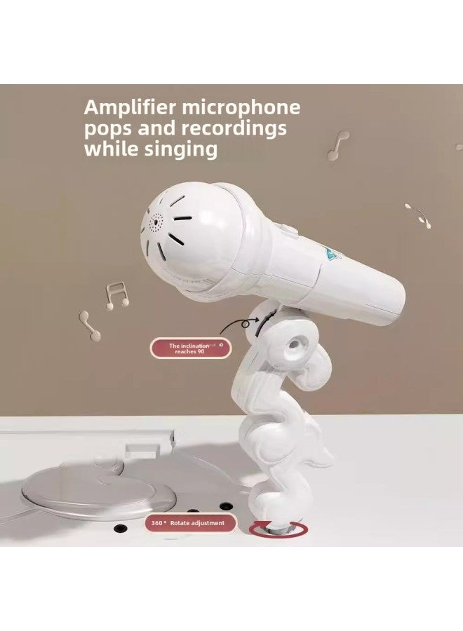 Children's Electronic Organ Beginner Girl's Home Piano Toy Net Red Piano Key Can Play Musical Instrument Baby Birthday Gift-Color:Princess Gift Box  + Smoothie Princess Satchel Gift Box  - Image 3