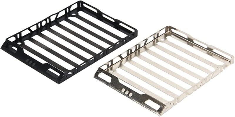 Yurefax Metal Luggage Carrier Roof Rack for 1/18 RC Cars - Image 2