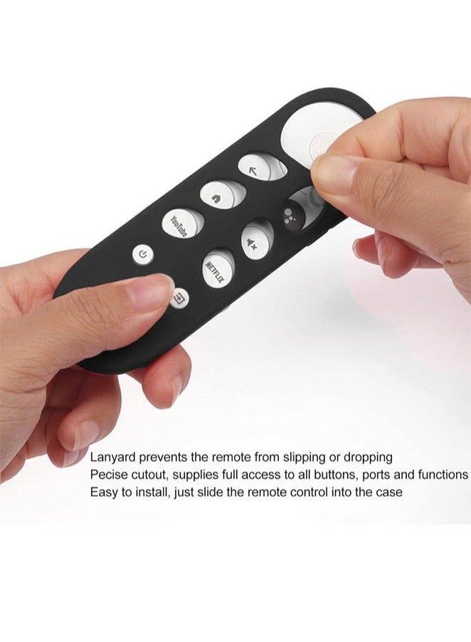 بيكو حافظة احتياطية من السيليكون لجهاز Chromecast مع جهاز التحكم عن بُعد من جوجل (أسود) - Image 4