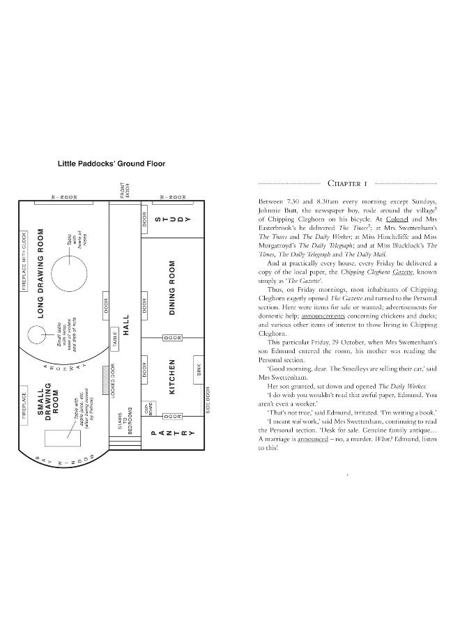 A murder is announced : Level 4 - Upper- Intermediate (B2) (Collins Agatha Christie Elt Readers) - Image 2