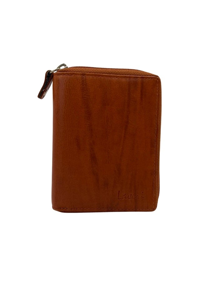 LAVERI LEATHER Fullzip leather mens Wallet #4263CZ - Image 2