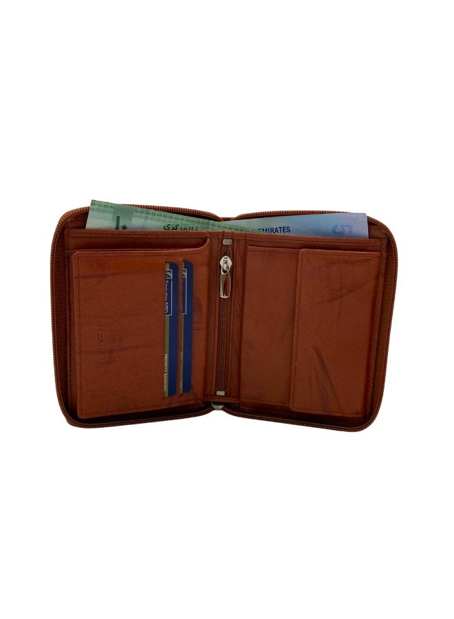 LAVERI LEATHER Fullzip leather mens Wallet #4263CZ - Image 3