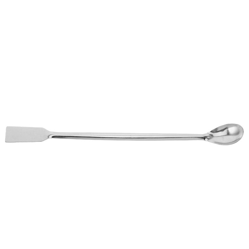 Long Handle Stainless Steel Lab Spoon for Powders Reagents Graphite Crucible Cleaning - Image 2