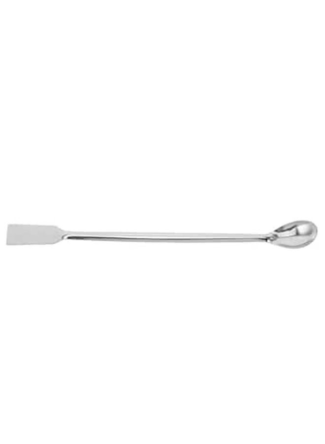 Long Handle Stainless Steel Lab Spoon for Powders Reagents Graphite Crucible Cleaning - Image 1