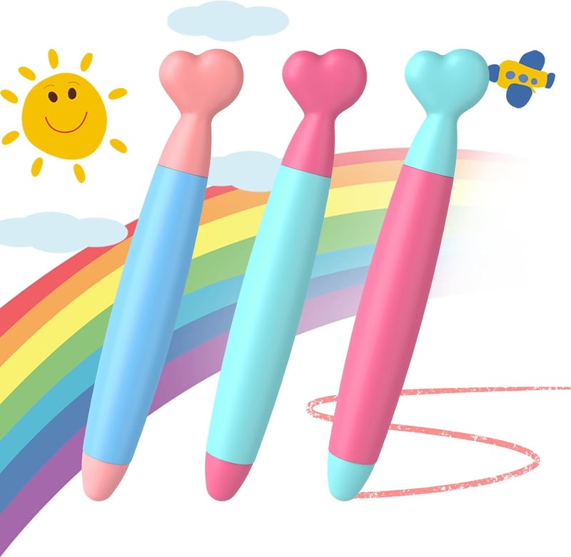 MEKO Stylus Pen for Kids Amazon Fire Tablet, 3 Pack Kid-Friendly Stylus Pens for Touch Screens for Fire HD Tablet 8/10, Kindle, Kids Samrt Watch, iPad Pro/Mini/Air, iPhone, Easy Grip Durable & Safe - Image 1