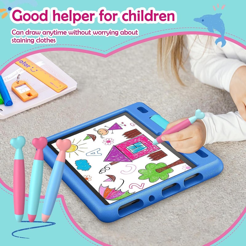 MEKO Stylus Pen for Kids Amazon Fire Tablet, 3 Pack Kid-Friendly Stylus Pens for Touch Screens for Fire HD Tablet 8/10, Kindle, Kids Samrt Watch, iPad Pro/Mini/Air, iPhone, Easy Grip Durable & Safe - Image 2
