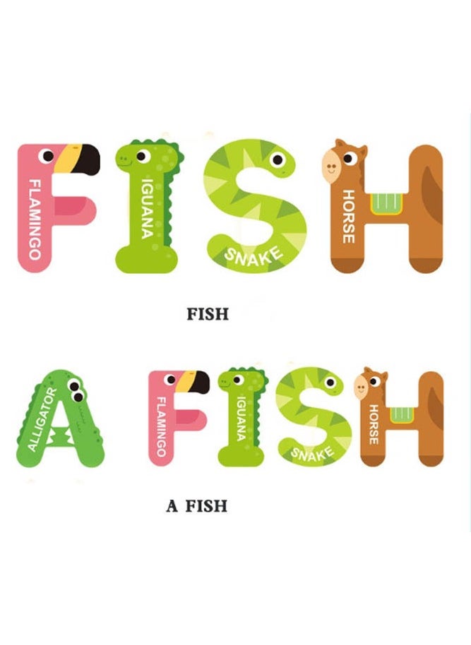 INSENSE - Alphabet magnetic puzzle, baby educational toys, children's puzzle refrigerator magnet - Image 1