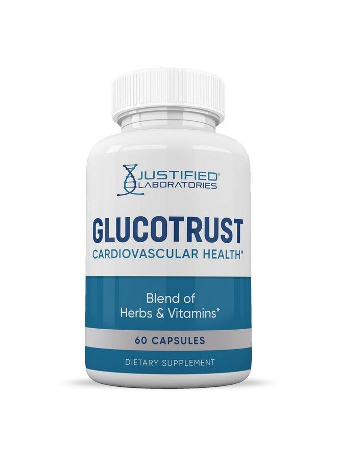 Justified Laboratories - Glucotrust Advanced Formula 620Mg Formula Supplement Pills 60 Capsules - Image 1