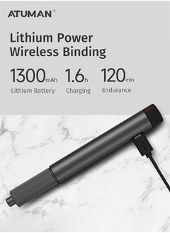 ATuMan ATuMan Cordless Rotary Tool Kit, 5V Power, 2-Speed (10000-19000 RPM), Type-C Charging with 24 Accessories, Multi-Purpose Rotary Tool for Sanding, Polishing, Drilling, Etching, Engraving, DIY Crafts  - Image 5
