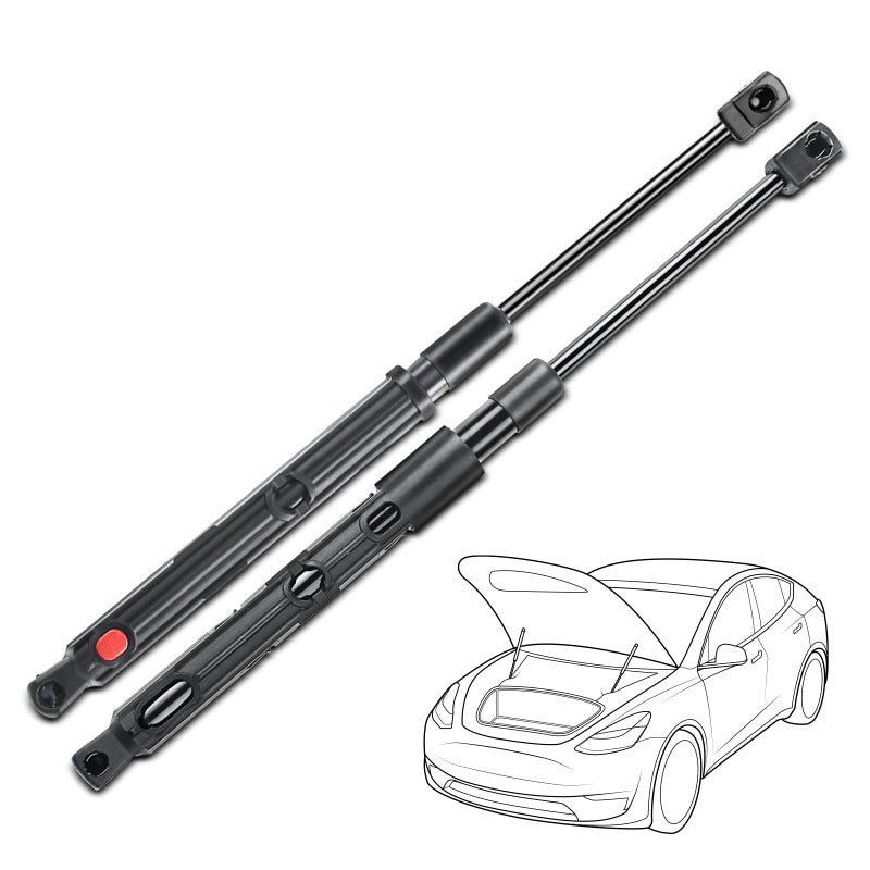 YHTAUTO Set of 2 Front Hood Lift Support Gas Struts Spring for 2010-2016 Porsche 970 Panamera - Image 1