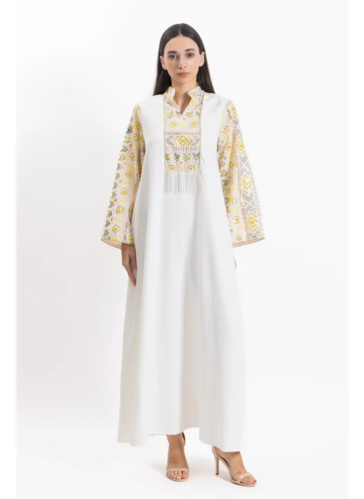 شايبس EMBROIERED MAXI DRESS
