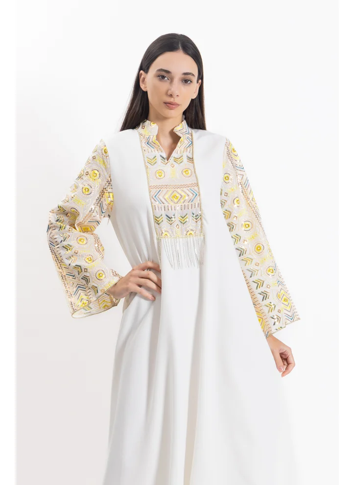 شايبس EMBROIERED MAXI DRESS