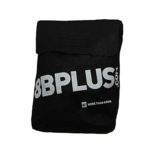 8B+ 8BPLUS 8BPLUS Chalk Bag for Climbing, Bouldering, Belt and Giftbox Included - Wide Opening - Brush Holders, for Left & Right Handers (Kelly) - Image 5