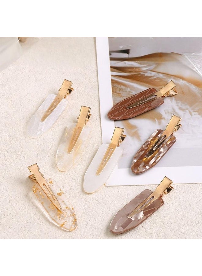 7-Pcs No Bend Hair Clips Set Multicolour - Image 2