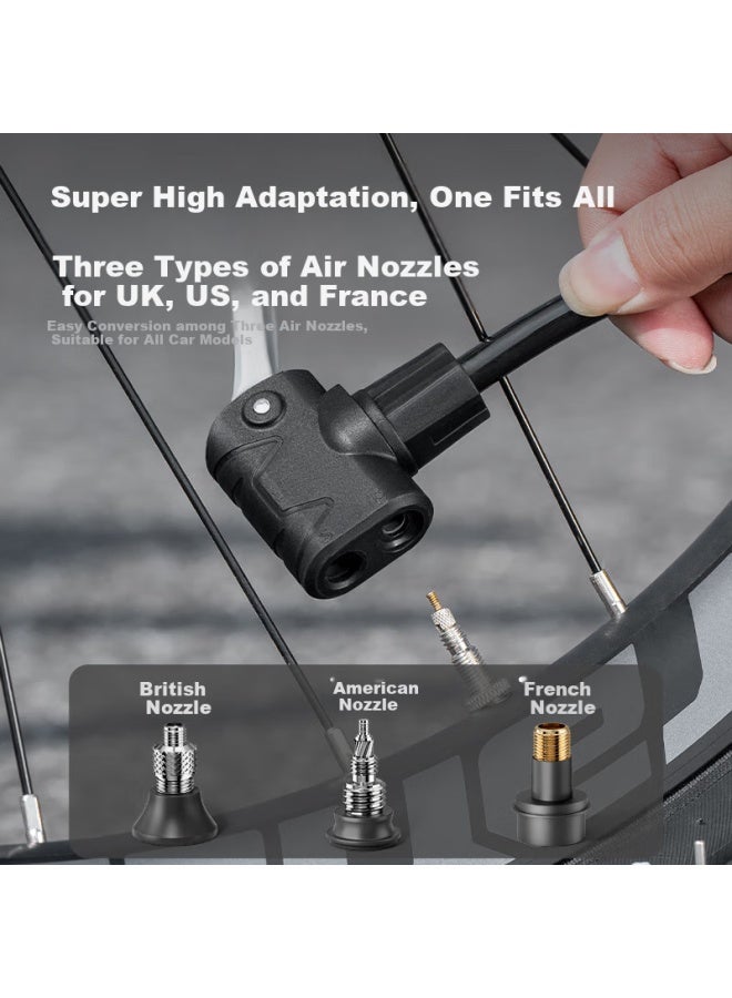 Phoenix Bicycle Pump Universal Inflator Electric Bike Mountain Bike Road Bike New High Pressure Car High Pressure - Image 1