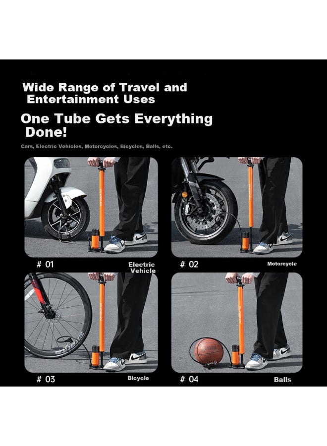 Phoenix Bicycle Pump Universal Inflator Electric Bike Mountain Bike Road Bike New High Pressure Car High Pressure - Image 4