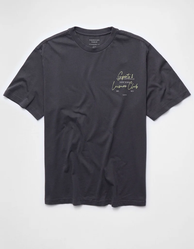 American Eagle AE Standard Fit Graphic T-Shirt