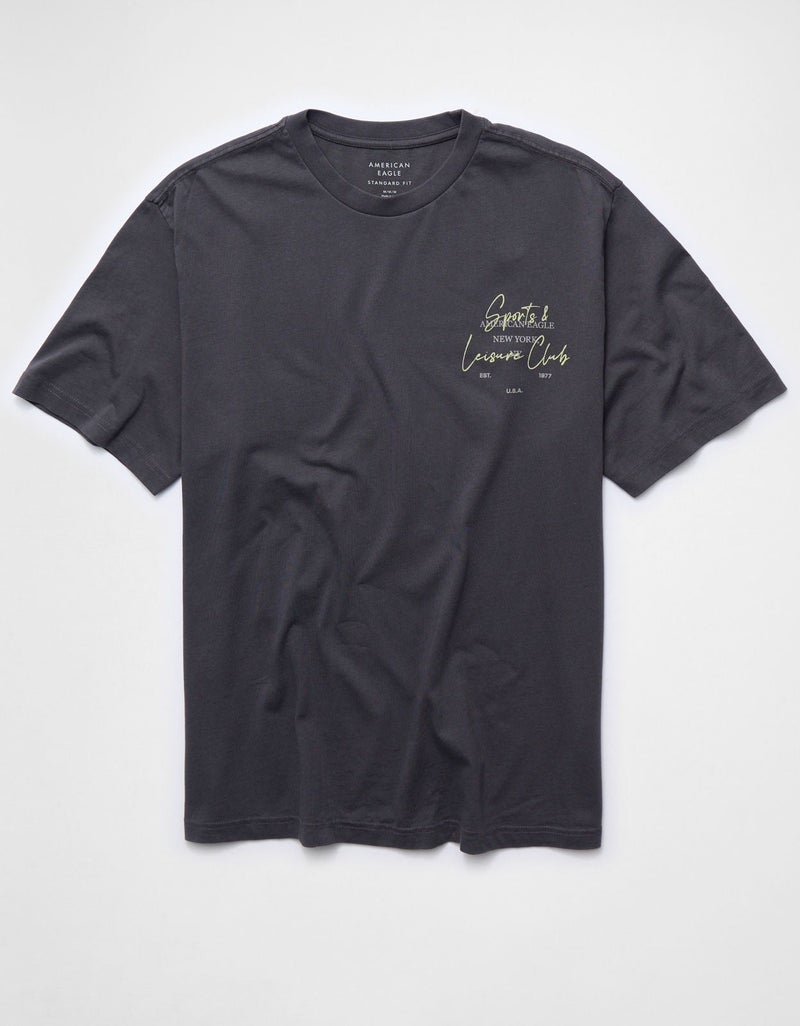 American Eagle AE Standard Fit Graphic T-Shirt - Image 1
