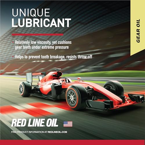 Red Line زيت جير كامل الاصطناعي سوبرلايت شوق بروف 75W90 من ريد لاين 58504 - 1 كوارت - Image 5