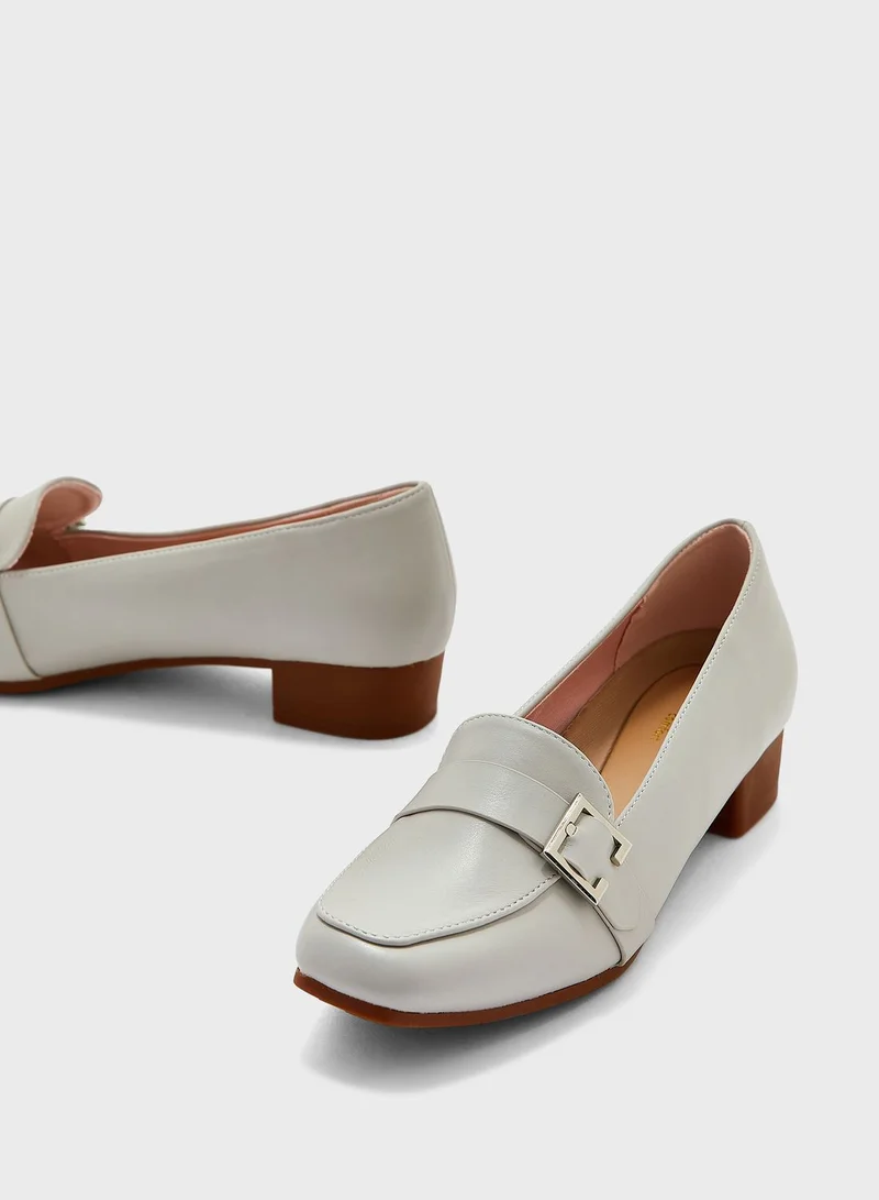 Vincci Block Heel Mocassins