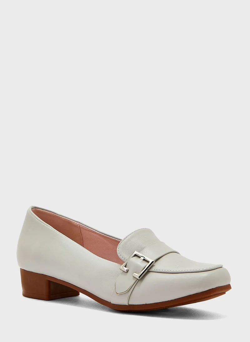 Vincci Block Heel Mocassins