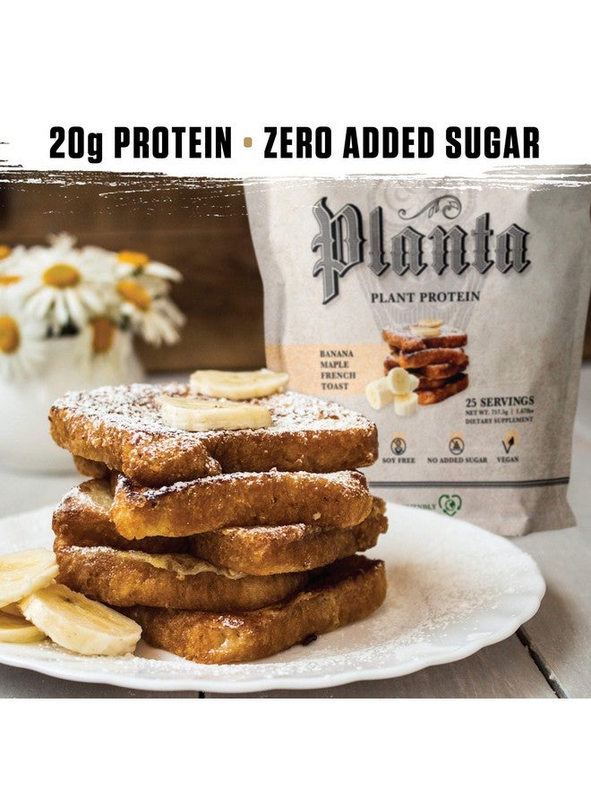Ambrosia Planta - Premium Organic Plant-Based Protein | Vegan & Keto Friendly | Gourmet Flavors with No Bloating or Stomach Upset | Gluten & Soy Free | No Added Sugar | 25 Servings | Banana Maple - Image 3