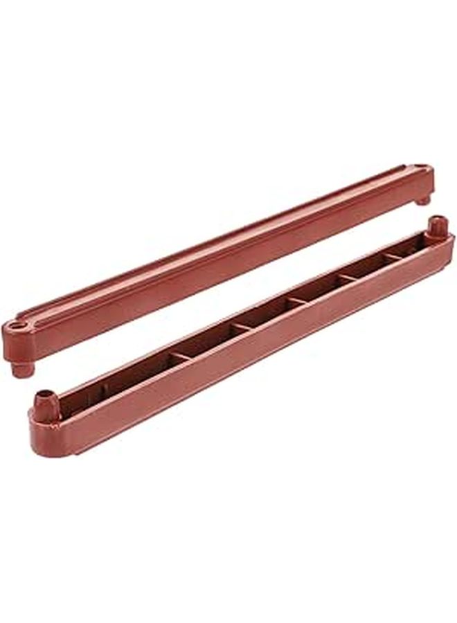 2pcs 16 Inch Bottom Mount Heavy Duty Drawer Slides for Cabinets Dressers Cupboards - Image 1