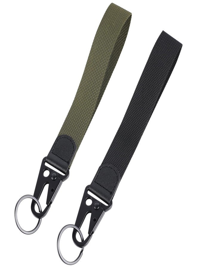 Sliverdew Wrist Lanyard for Keys, 2 Pack Wristlet Keychain Strap Key Short Lanyard for Men and Women - Image 1