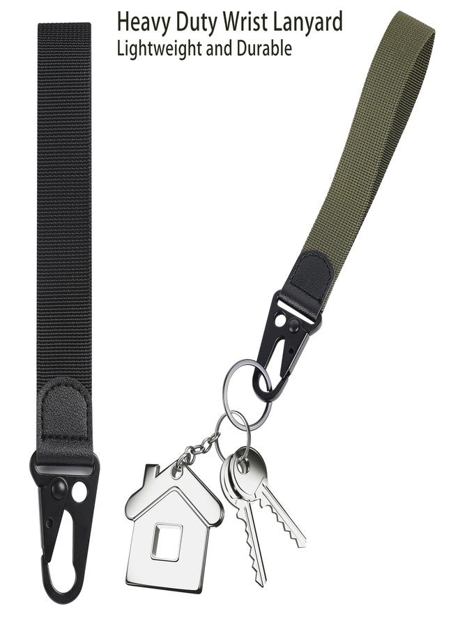 Sliverdew Wrist Lanyard for Keys, 2 Pack Wristlet Keychain Strap Key Short Lanyard for Men and Women - Image 3
