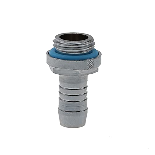 ZZHXSM 4pcs Water Cooling Connector G1/4 Thread Barb Connector Barb-Fitting for Tube 7-8mm Diameter for PC Water Cooling System - Image 3