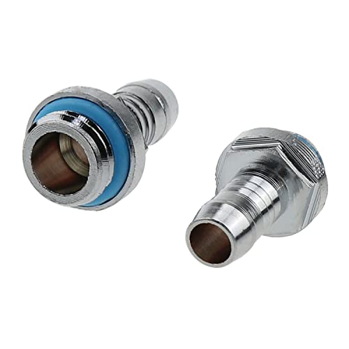 ZZHXSM 4pcs Water Cooling Connector G1/4 Thread Barb Connector Barb-Fitting for Tube 7-8mm Diameter for PC Water Cooling System - Image 5