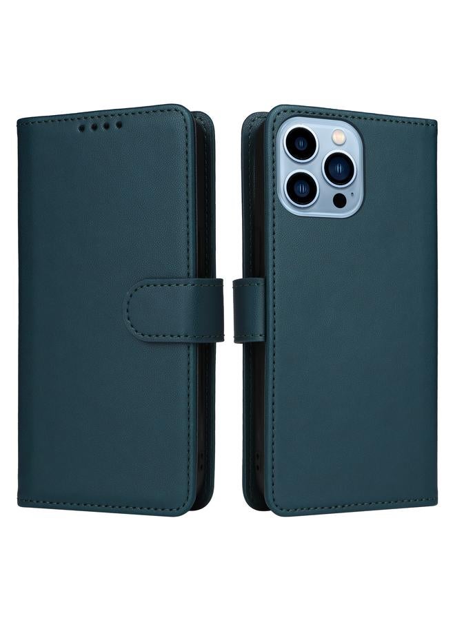 إيروريكس جراب لهاتف iPhone 13 Pro Max BN-005 2 في 1 قابل للفصل مصنوع من الجلد الطبيعي المقلد - Image 1