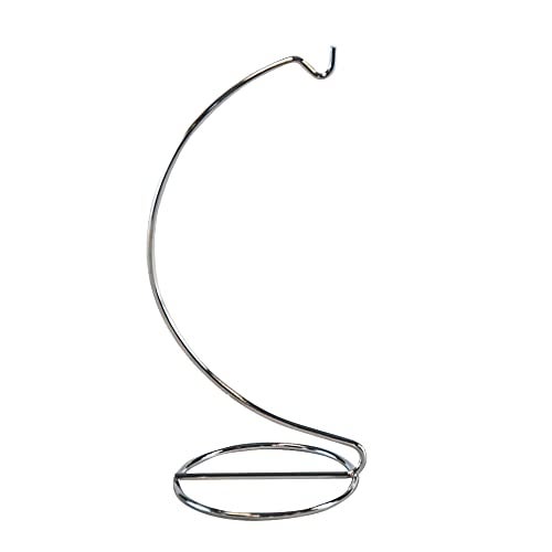 TRIPAR Chrome Ornament Display Stand - 6" Tall - Image 1