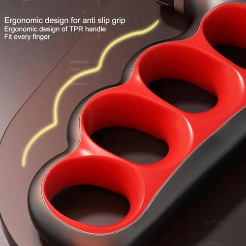 UDKI Xtreme Pro Grey Hand Grip Strengthener 5-100kg with Mechanical Counter & Adjustable Resistance - Finger Grip Shape, Ergonomic, Non-Slip Handle for Hand Strength Building, Ideal for Athletes - Image 3