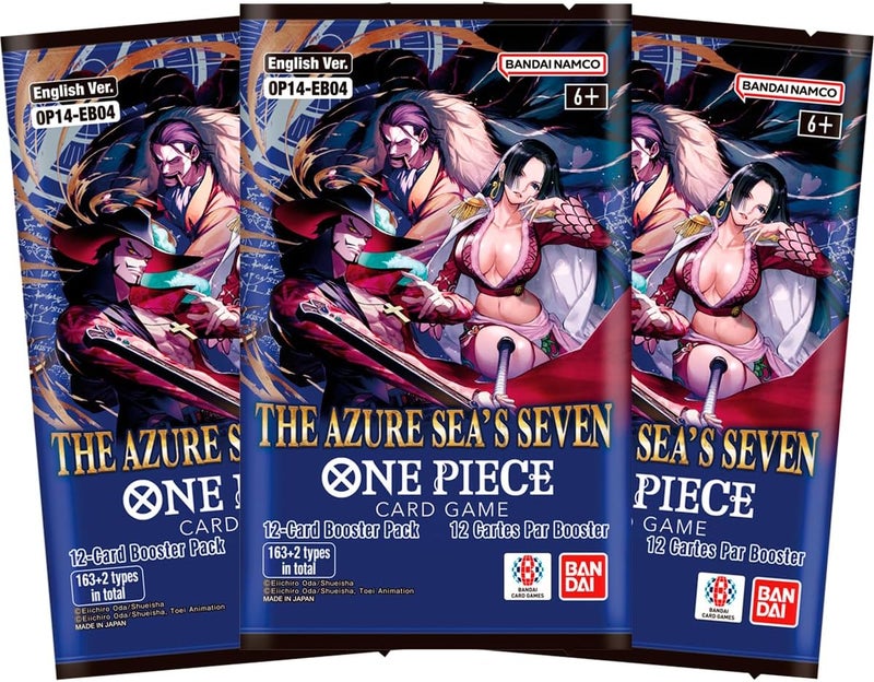 Bandai One Piece TCG: The Azure Sea's Seven Booster Box (OP-14) - 24 Packs - Image 3