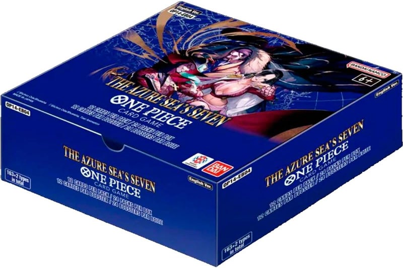 Bandai One Piece TCG: The Azure Sea's Seven Booster Box (OP-14) - 24 Packs - Image 2