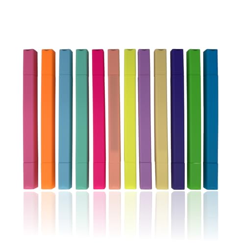 konket 12pc Bible Highlighters And Pens No Bleed Cute Highlighter For Journaling, Candy Cute Pastel Highlighter - Image 1