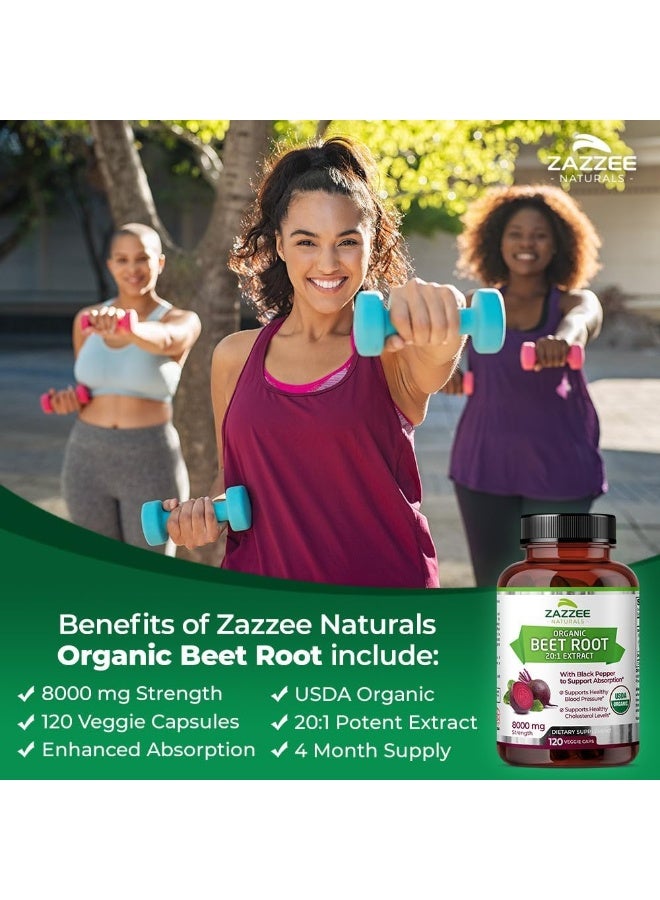 Zazzee Extra Strength Beet Root 20:1 Extract - Image 2