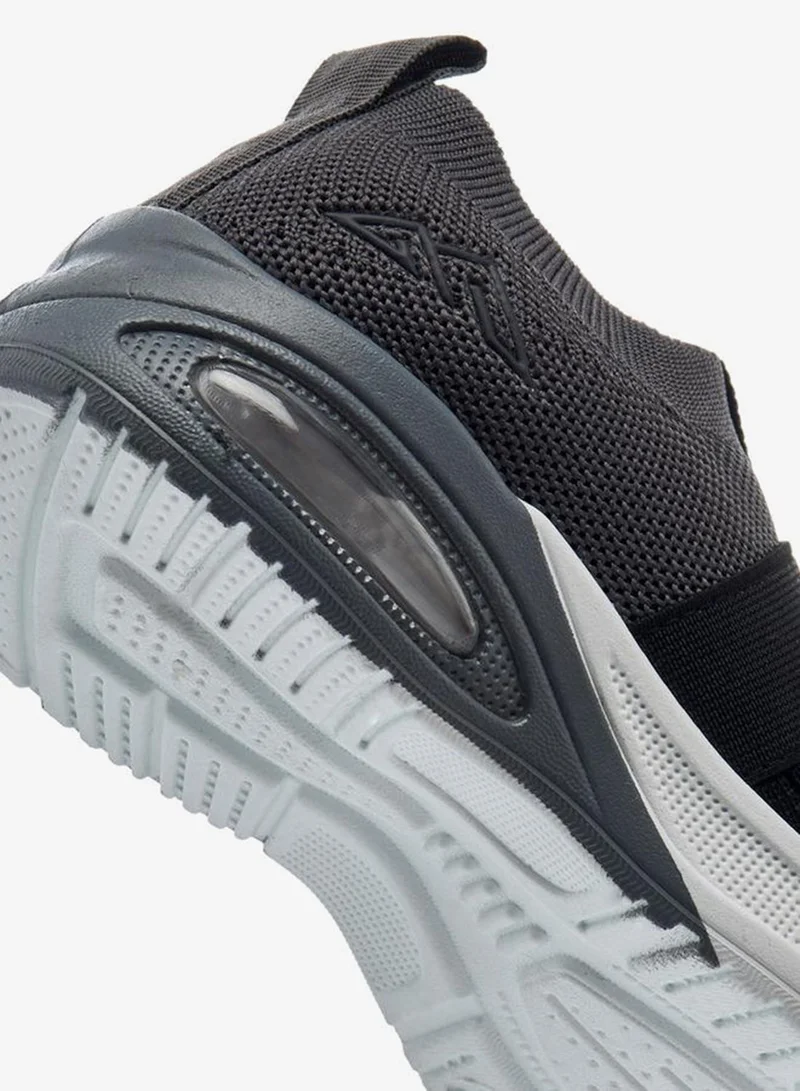 Oaklan by Shoexpress BLACK Boys Textured Slip-On Sports Shoes for Men | Best Price UAE