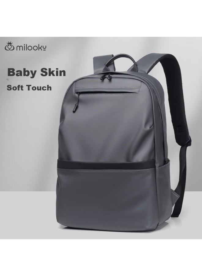 Milooky Laptop Backpack For Men, Business Backpack, 14/15.6/16 Inch Travel Bag, Large Capacity Schoolbag - Image 1