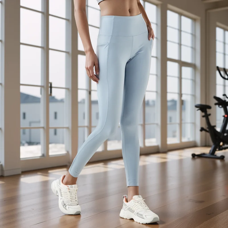 ADOT by Splash Regular Fit Leggings with Flexi Comfort Waistband and Pockets