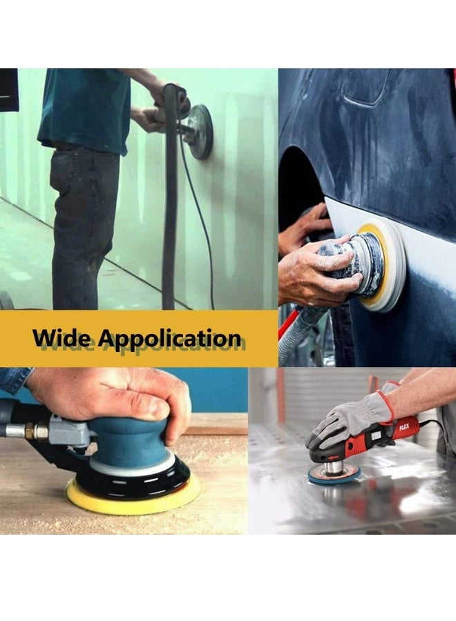 60 Pcs Sanding Discs Pads Hook and Loop Mixed Grits 125mm Sandpaper Sheet for Random Orbital Sander 8-Holes  - Image 4